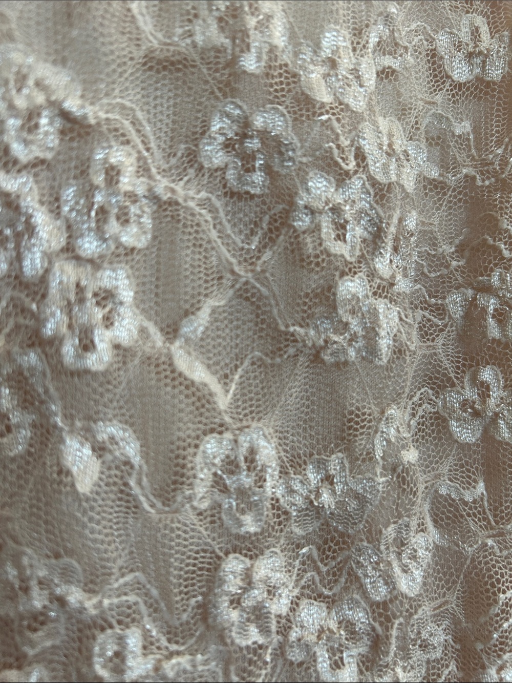 East 5th Ivory Lace Shell-S - Picture 5 of 10
